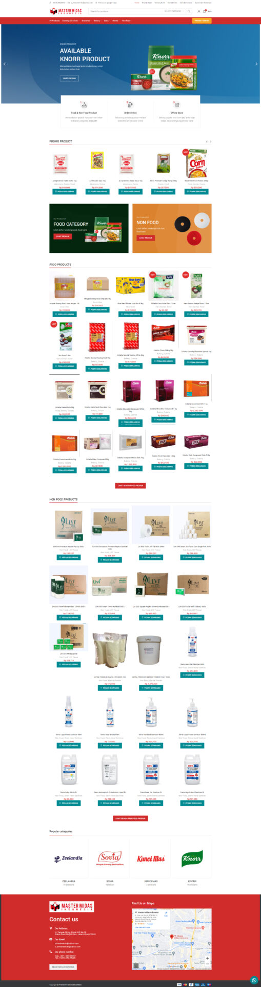 jasa website toko online - mastermidas.com